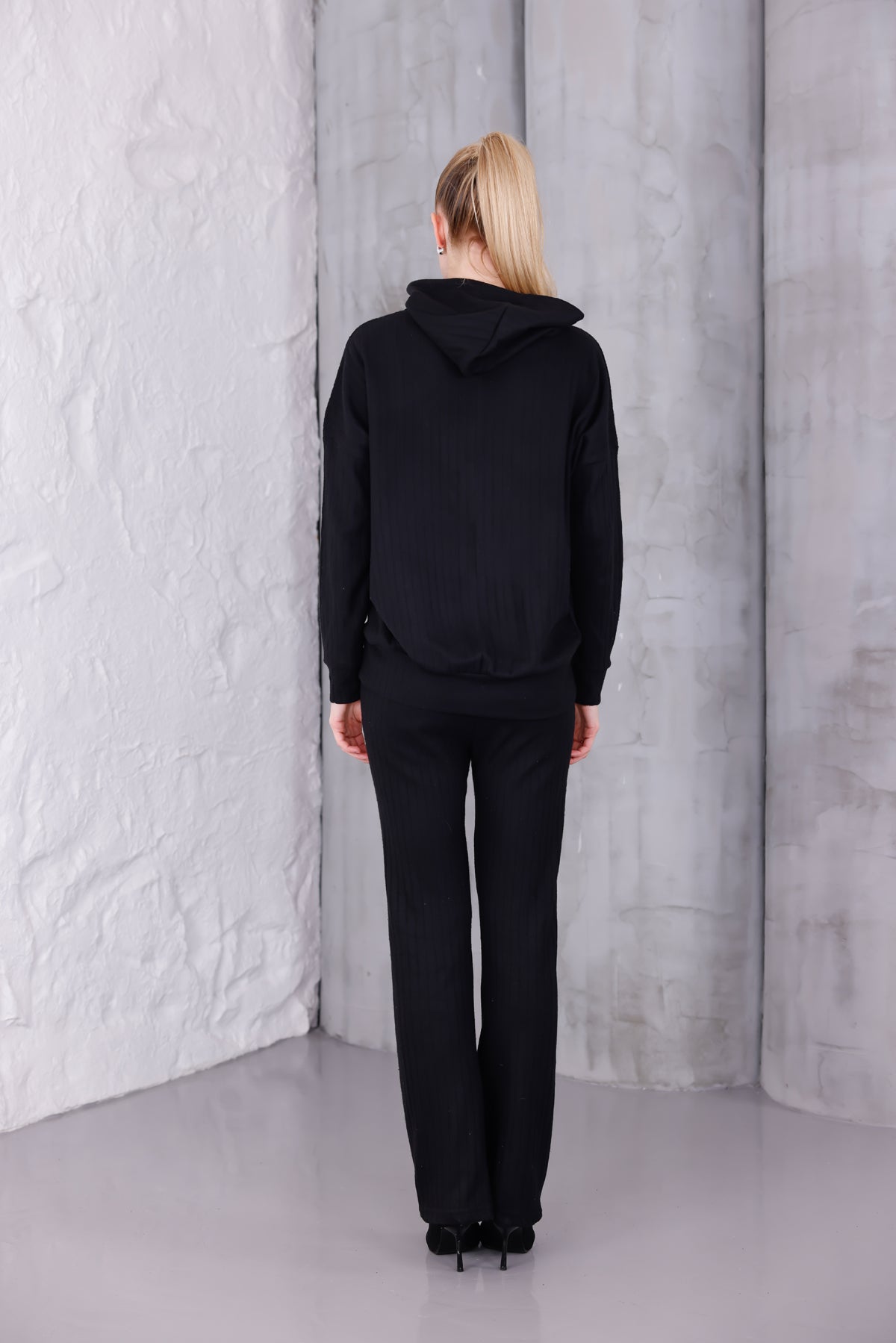 Kadın Oversize Kapüşonlu Takım