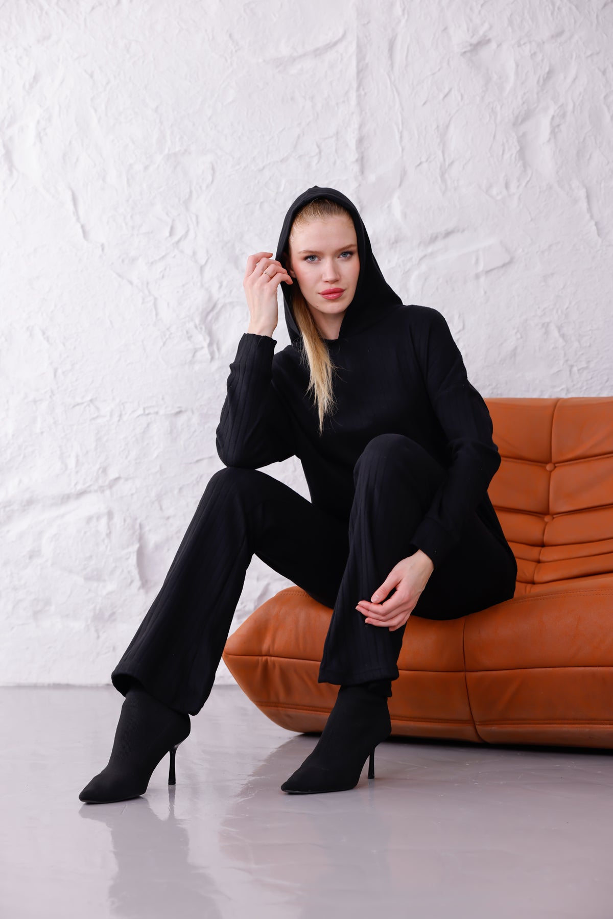 Kadın Oversize Kapüşonlu Takım